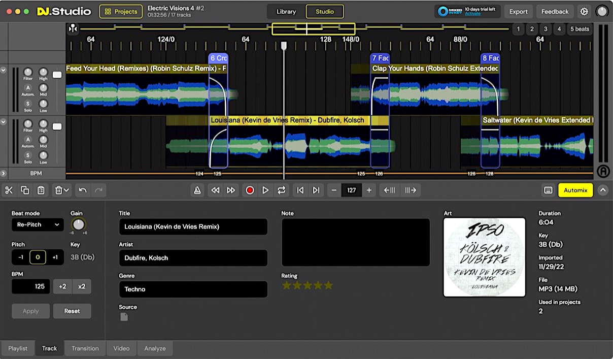 نرم‌افزار دی‌جی DJ.Studio
