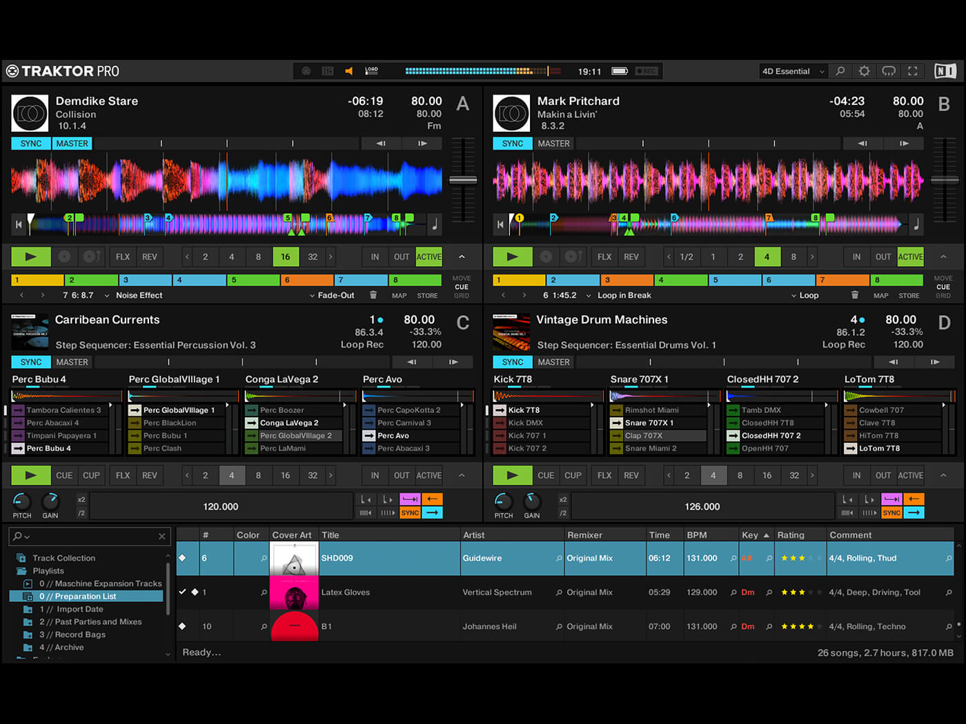 بهترین نرم افزار های دیجی نرم‌افزار دی‌جی Native Instruments Traktor DJ 