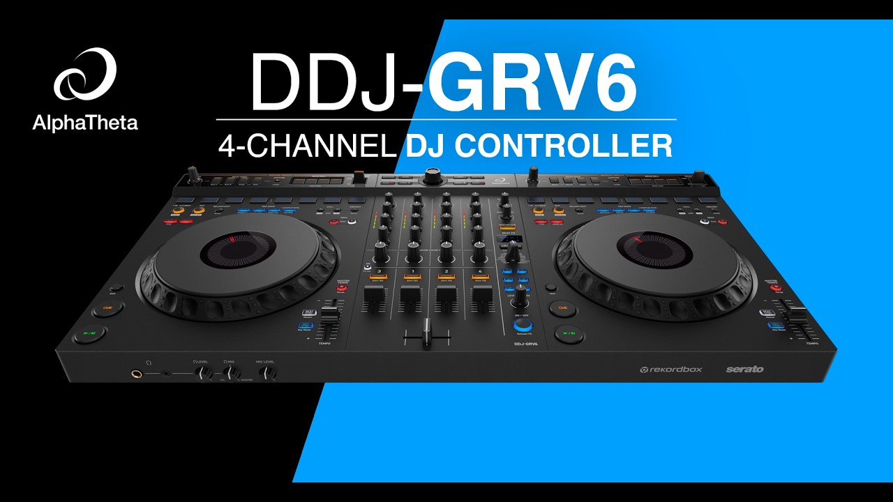اتصال آسان و سازگاری چند دستگاهی در دی جی کنترلر Pioneer DJ DDJ-GRV6