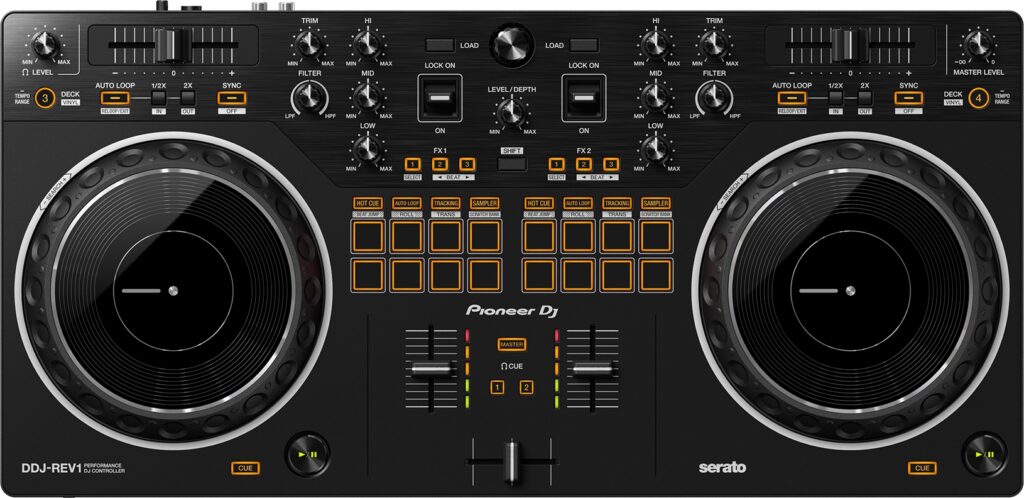 خرید بهترین دیجی کنترلر میان رده و اقتصادی Pioneer DDJ-REV1