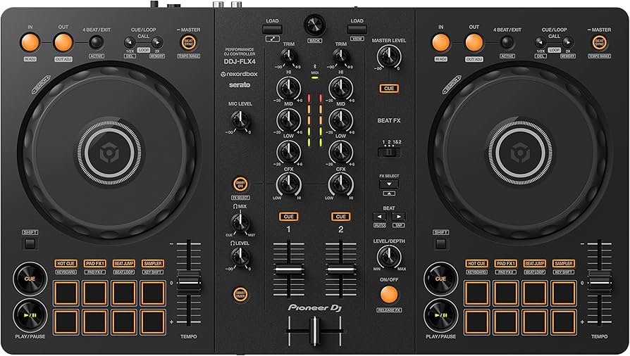 دی جی کنترلر Pioneer DDJ-FLX4 خرید بهترین دیجی کنترلر