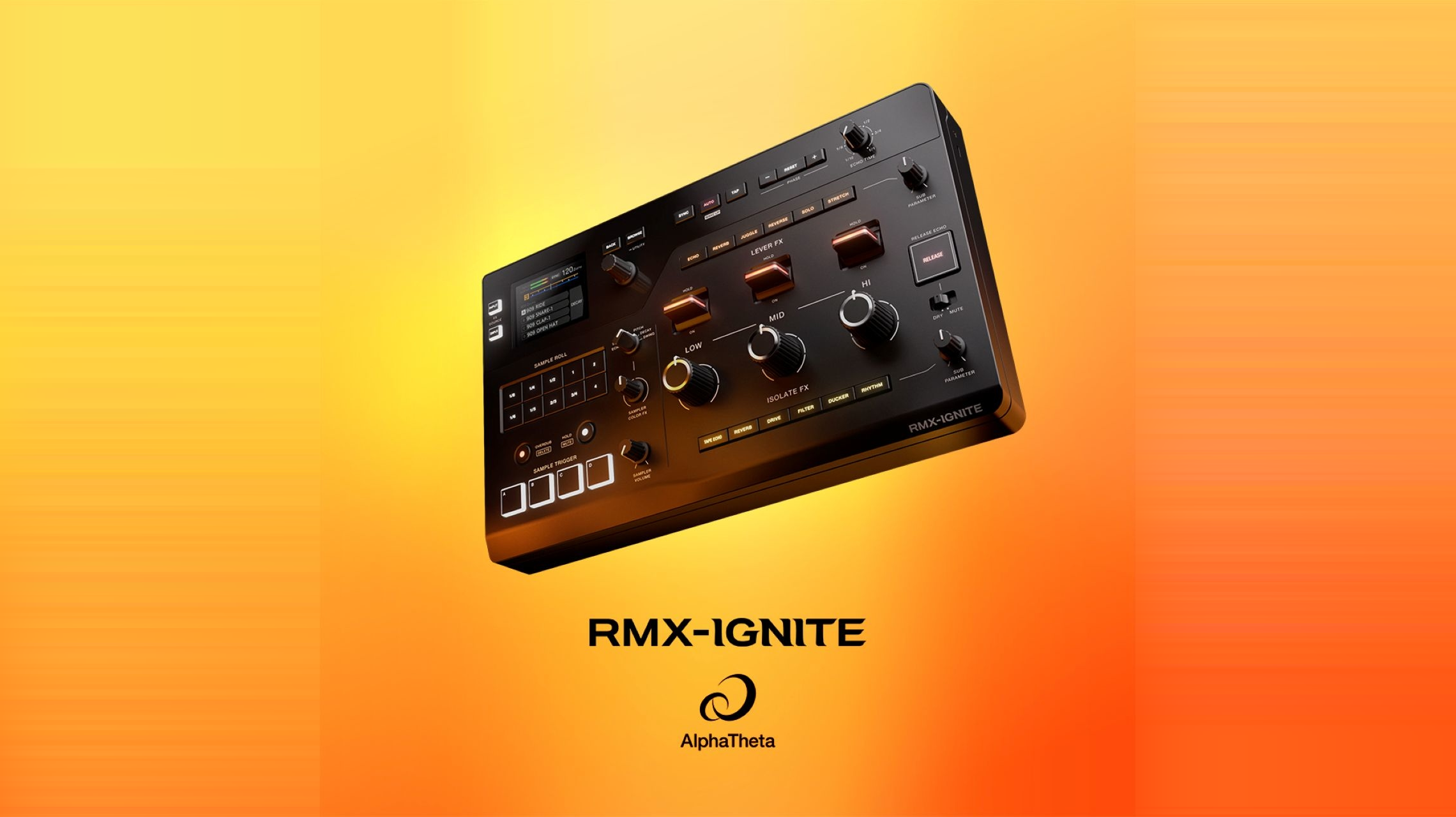 معرفی و بررسی AlphaTheta RMX-IGNITE؛ نسل جدید افکتور حرفه‌ای دی جی