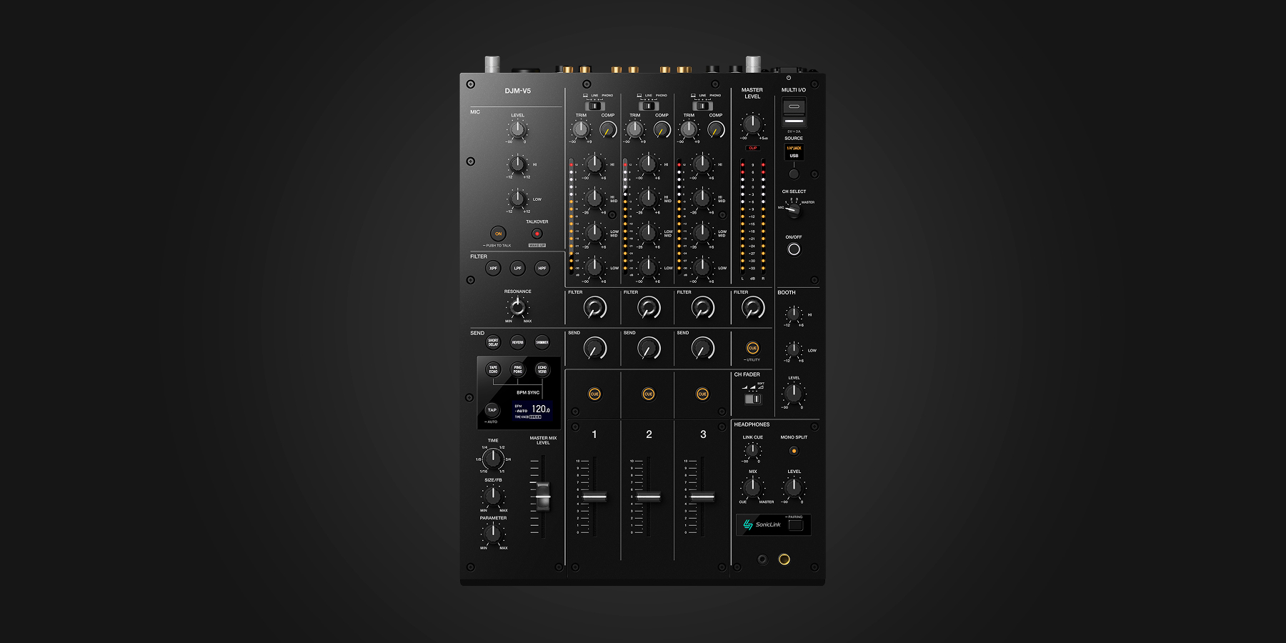 مقایسه AlphaTheta DJM-V5 با Pioneer DJM-V10؛ تفاوت دو نسل از میکسرهای حرفه‌ای دی‌جی