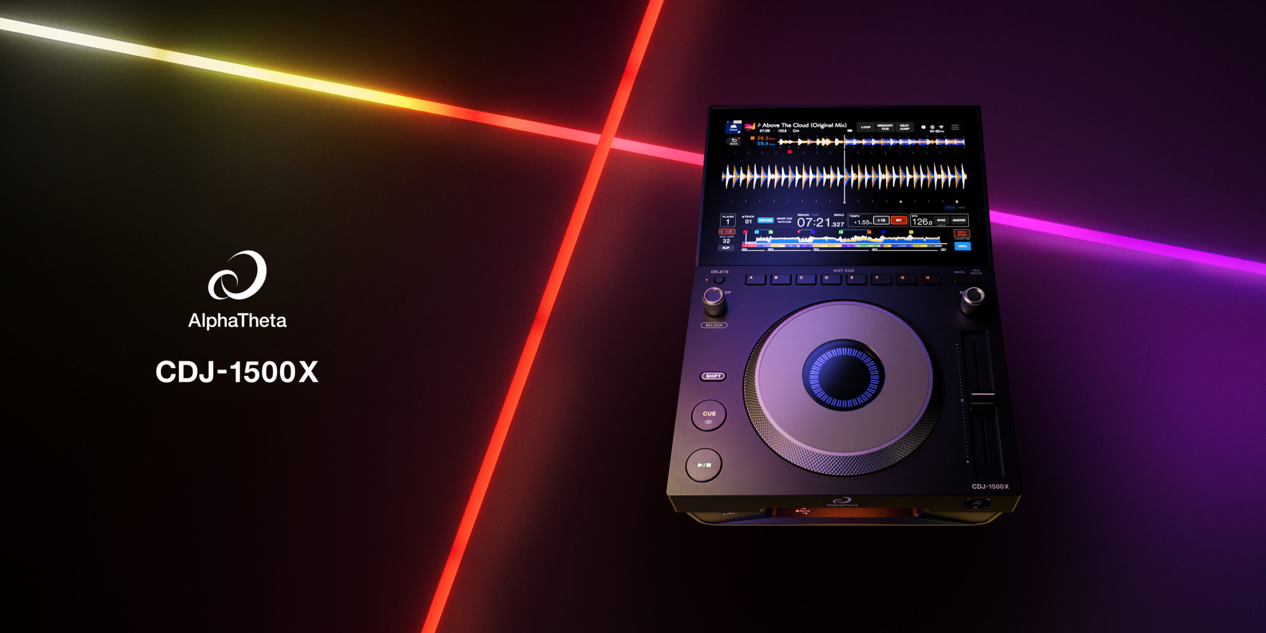 طراحی و ساختار AlphaTheta CDJ-1500X؛ ترکیب امکانات حرفه‌ای در ابعاد کوچک‌تر