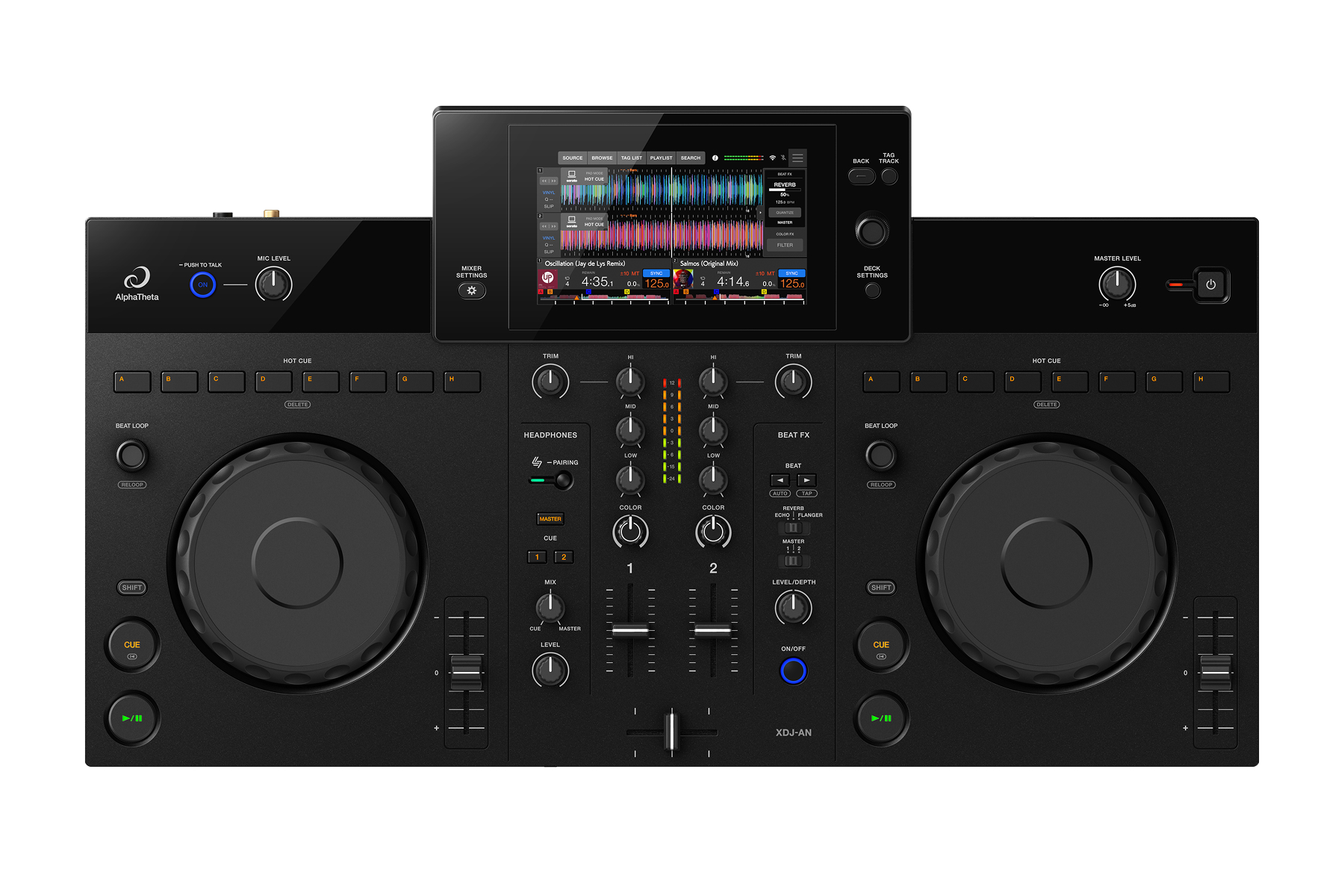 کیفیت صدای AlphaTheta XDJ-AN؛ بررسی تجربه شنیداری و عملکرد صوتی