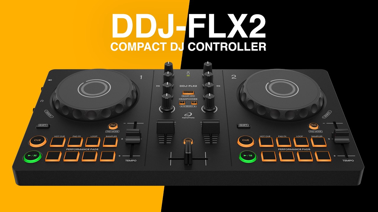 معرفی دی جی کنترلر AlphaTheta DDJ-FLX2