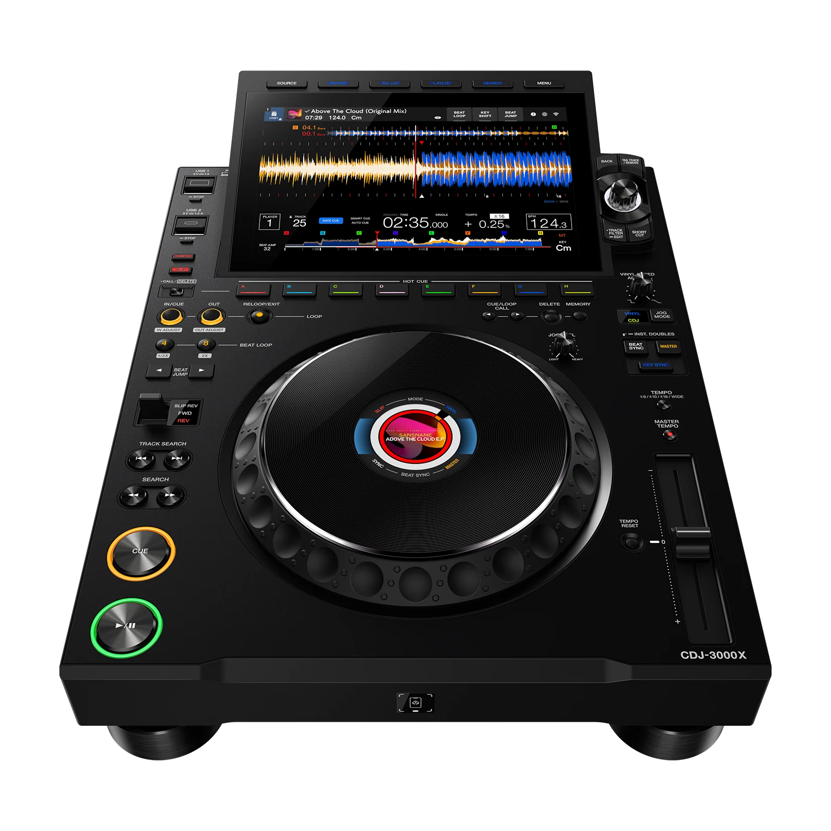 تصویر دی‌جی پلیر CDJ‑3000X 